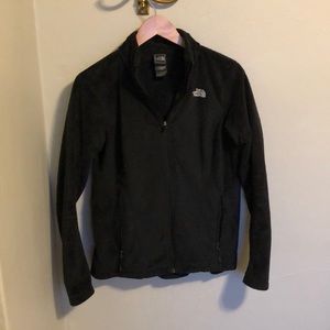 The North Face black fleece jacket